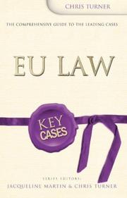 Cover of: Eu Law (Key Cases)