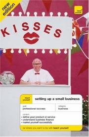 Cover of: Setting up a small business