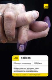 Cover of: Teach Yourself Politics by Peter Joyce