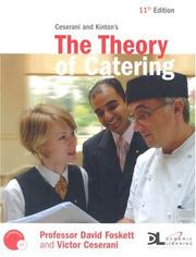Cese rani and Kinton's the theory of catering by David Foskett, David Foskett, Victor Ceserani