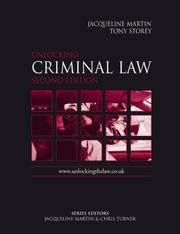 Cover of: Criminal laws