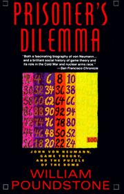 Cover of: Prisoner's dilemma by William Poundstone