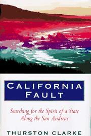 Cover of: California fault by Thurston Clarke