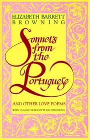 Cover of: Sonnets from the Portuguese and other love poems by Elizabeth Barrett Browning