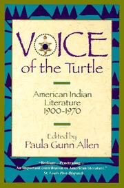 Cover of: Voice of the Turtle by Paula Gunn Allen