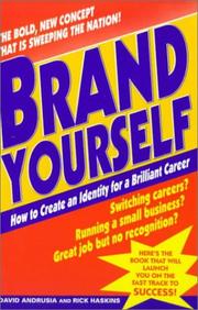 Cover of: Brand Yourself | David Andrusia