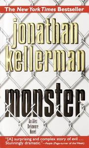 Cover of: monster by Jonathan Kellerman