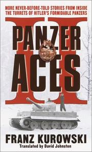Cover of: Panzer Aces II by Franz Kurowski