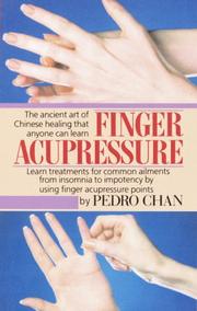 Cover of: Finger Acupressure | Pedro Chan