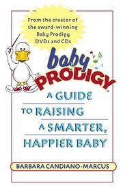 Cover of: Baby Prodigy by Barbara Candiano-Marcus