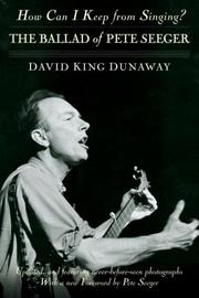 How can I keep from singing by David King Dunaway