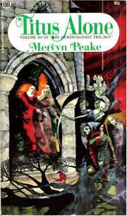 Cover of: Titus Alone (Gormenghast Trilogy, 3) by 