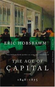 Cover of: The Age of Capital, 1848-75 by Eric Hobsbawm