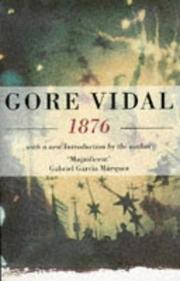 Cover of: 1876 (Narratives of a Golden Age) by Gore Vidal