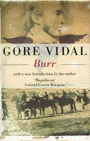 Cover of: Burr (Narratives of a Golden Age) by Gore Vidal