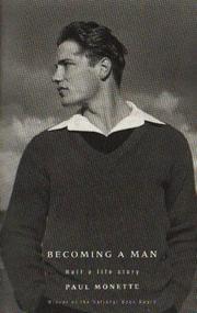Cover of: Becoming a Man by Paul Monette