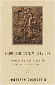 Cover of: Peoples of an Almighty God by Jonathan Goldstein