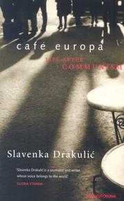 Cover of: Cafe Europa by Slavenka Drakulic