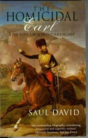 Cover of: The Homicidal Earl by Saul David