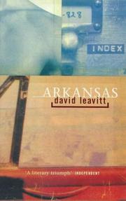 Cover of: Arkansas by David Leavitt