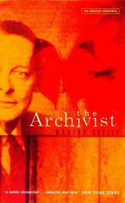 Cover of: The Archivist by Martha Cooley