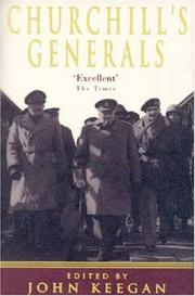 Cover of: Churchill's Generals by John Keegan
