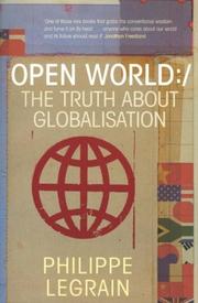 Cover of: Open world by Philippe Legrain