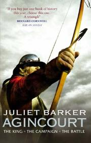 Cover of: Agincourt by Juliet Barker        