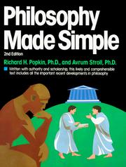 Cover of: Philosophy made simple by Richard Henry Popkin