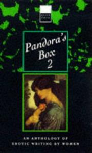 Cover of: Pandora's Box 2: An Anthology of Erotic Writing by Women (Black Lace Series)