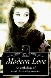 Cover of: Modern Love: An Anthology of Erotic Fiction by Women (Black Lace)