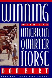 Cover of: Winning with the American quarter horse