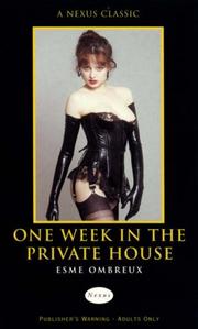 Cover of: One Week in the Private House (Nexus)