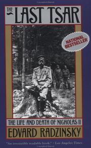 Cover of: The Last Tsar by Edvard Radzinsky