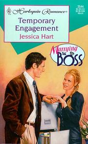 Cover of: Temporary Engagement (Marrying The Boss) (Harlequin Romance, 3544: Marrying the Boss)
