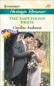 Cover of: Impetuous Bride | Caroline Anderson