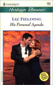 Cover of: HIS PERSONAL AGENDA by Liz Fielding
