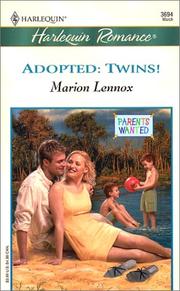 Cover of: Adopted:  Twins! by Marion Lennox