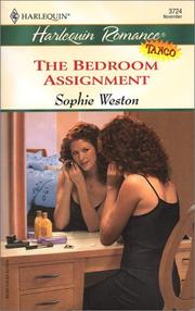 Cover of: The Bedroom Assignment by Sophie Weston