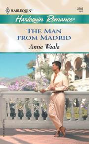 Cover of: The man from Madrid by Anne Weale