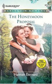 Cover of: The Honeymoon Proposal by Hannah Bernard