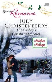 Cover of: The Cowboy's Christmas Proposal by Judy Christenberry