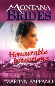 Cover of: Honourable Intentions (Montana Brides) by Marilyn Pappano