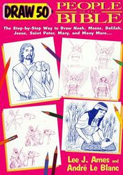 Cover of: Draw 50 People from the Bible by Lee J. Ames