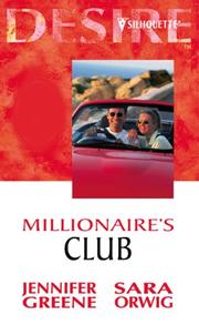 Cover of: Millionaire's Club by Jennifer Greene, Sara Orwig