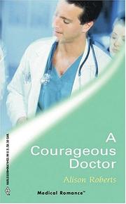 Cover of: A Courageous Doctor by 