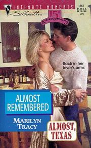 Cover of: Almost Remembered  (Almost Texas) (Silhouette Intimate Moments No. 867) (Intimate Moments , No 867)