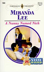 Cover of: Nanny Named Nick (Nanny Wanted)