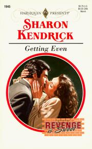 Cover of: Getting Even  (Revenge Is Sweet)
