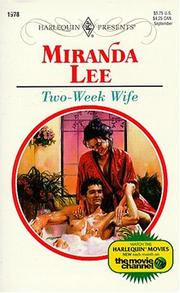 Cover of: Two-Week Wife